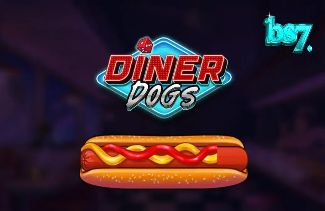 Cena de jogo do caça-níqueis Diner Dogs com tema noir